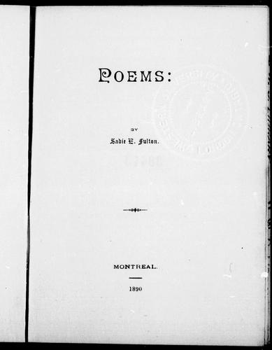 Poems