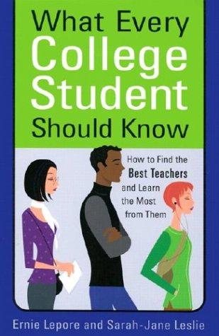 What Every College Student Should Know