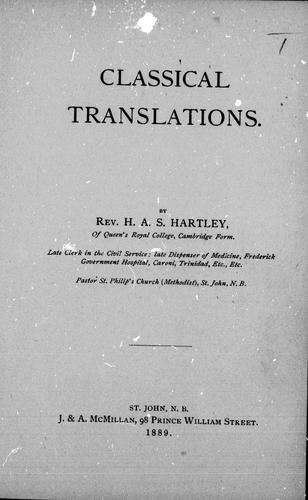Classical translations