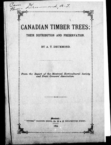 Canadian Timber Trees