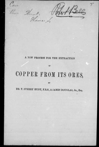 A new process for the extraction of copper from its ores