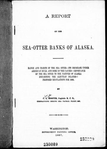 A Report on the Sea-Otter Banks of Alaska