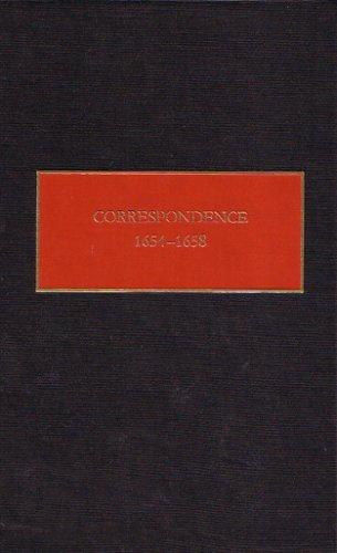 Correspondence, 1654-1658