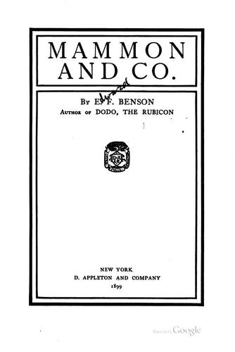 Mammon and Co