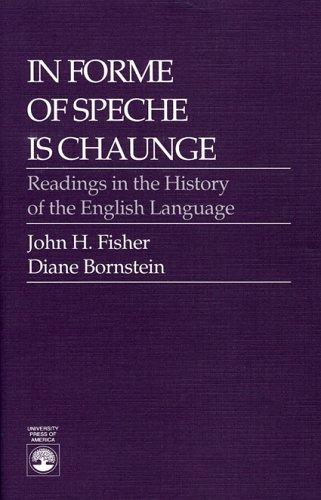 In forme of speche is chaunge