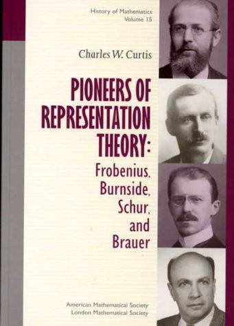 Pioneers of Representation Theory
