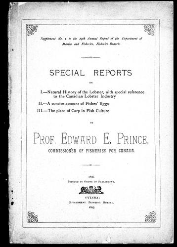 Special Reports