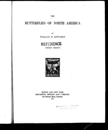 The Butterflies of North America, Series 3