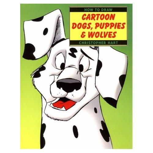 How to Draw Cartoon Dogs, Puppies, and Wolves