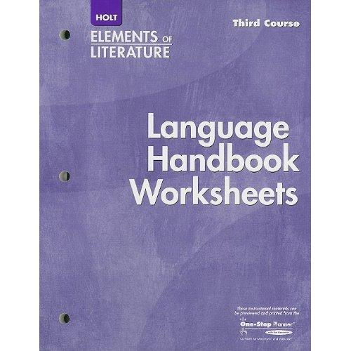 Language Handbook Worksheets - Introductory Course