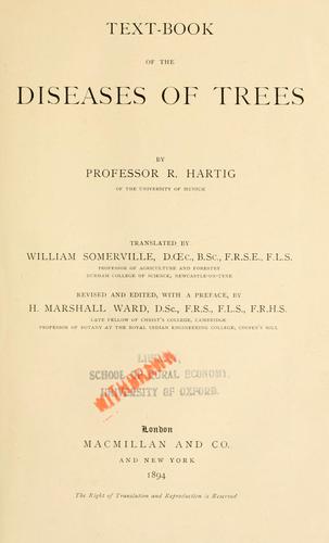 Text-book of the Diseases of Trees