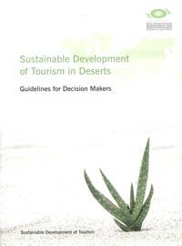 Sustainable Development of Tourism in Deserts