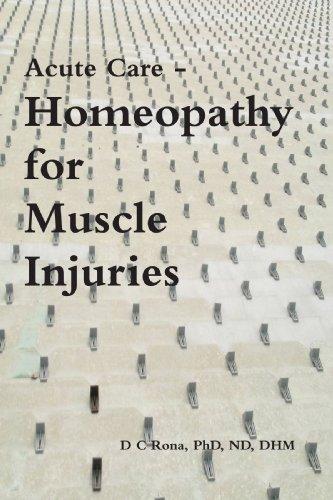 Acute Care - Homeopathy for Muscle Injuries