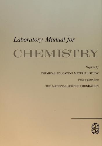 Laboratory Manual for Chemistry