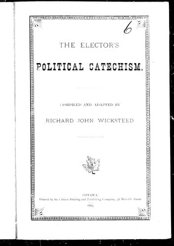 The elector's political catechism