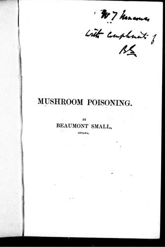 Mushroom poisoning