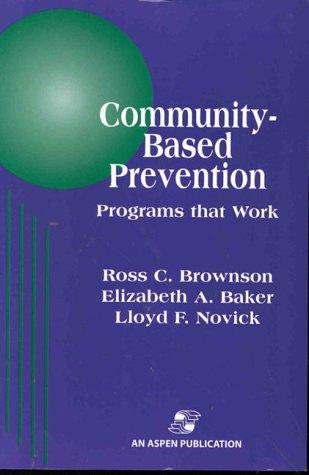 Community-based prevention