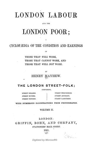 London Labour and the London Poor (Vol. II)