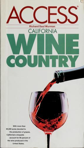 Access California wine country