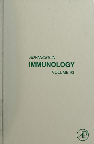 Advances in immunology.