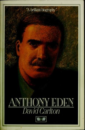 Anthony Eden