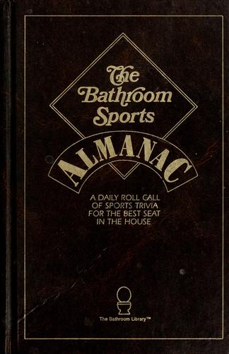 The bathroom sports almanac