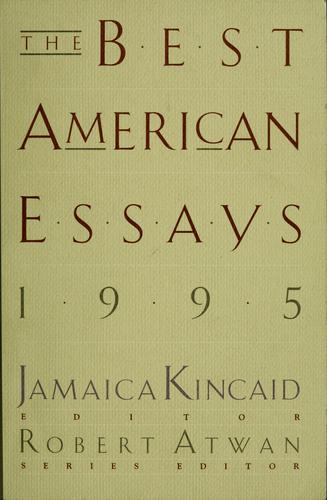 The Best American Essays 1999