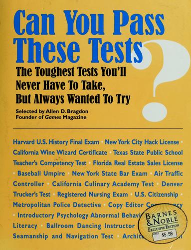 Can You Pass These Tests?