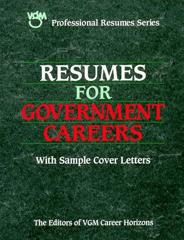 Resumes for Government Careers