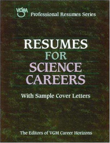 Resumes for Science Careers