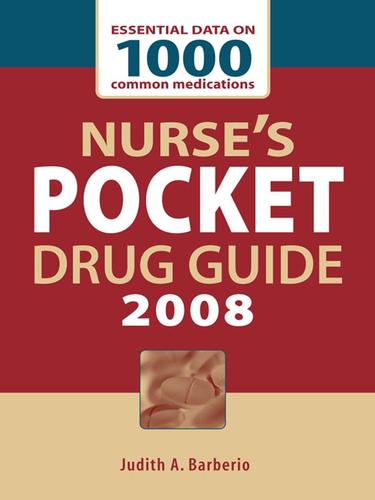 Nurse's Pocket Drug Guide 2008