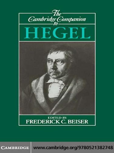 The Cambridge Companion to Hegel