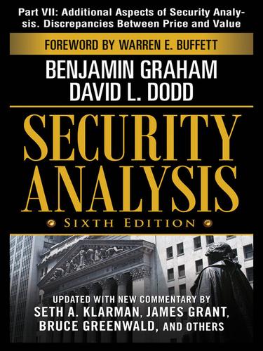 Additional Aspects of Security Analysis: Discrepancies Between Price and Value