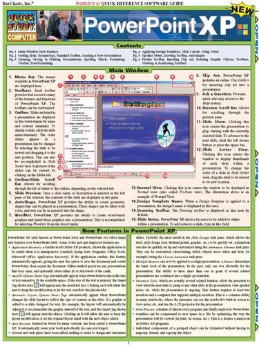 QuickStudy - PowerPoint XP