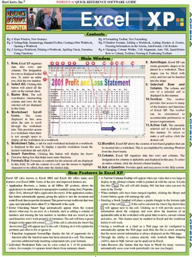QuickStudy - Excel XP