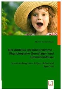 Der Ambitus der Kinderstimme