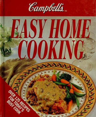 Campbell's easy home cooking.
