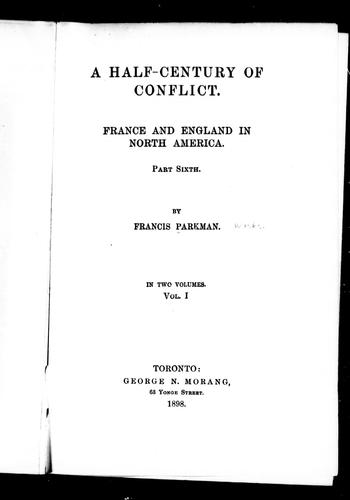 A half a century of conflict