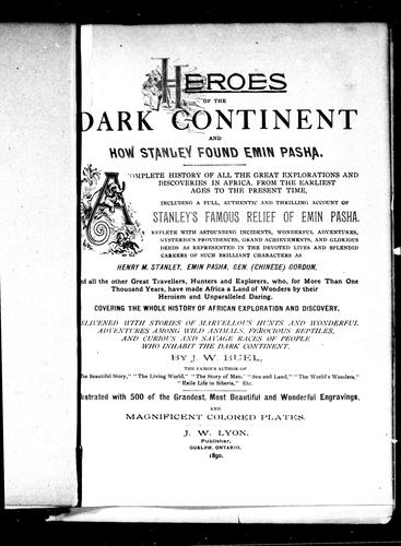 Heroes of the Dark Continent