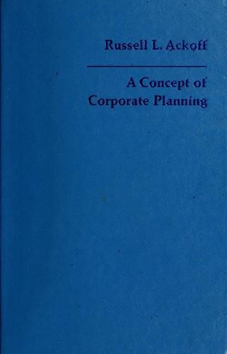 A Concept of Corporate Planning