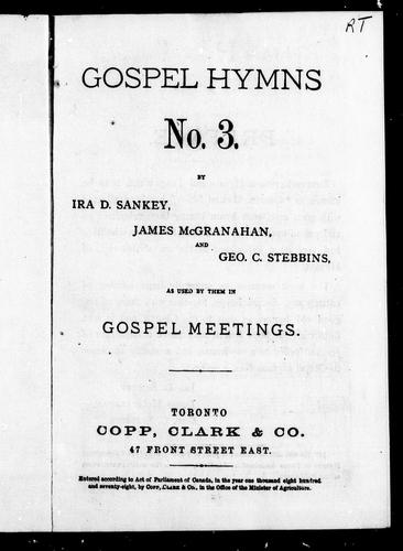 Gospel Hymns No. 3