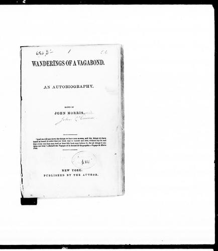 Wanderings of a Vagabond