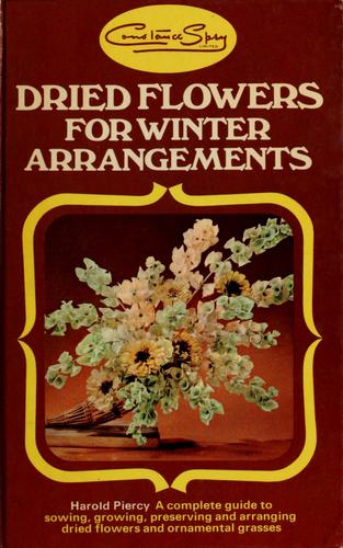 Dried Flowers for Winter Arrangements