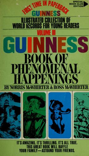 Guinness Book of Phenomenal Happenings