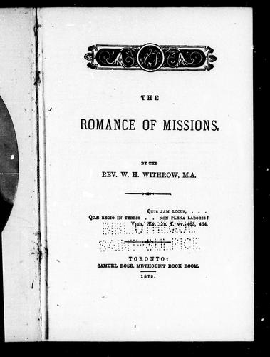 The romance of missions