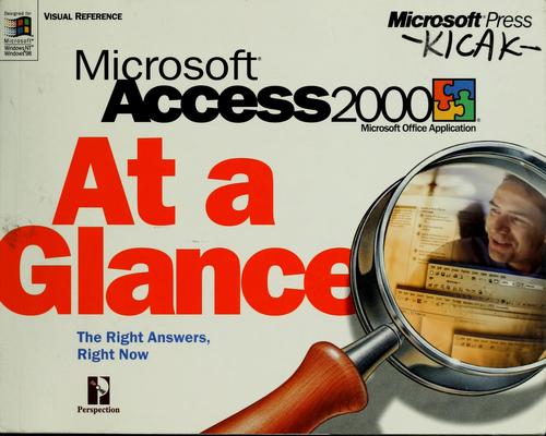 Microsoft Office 2000 at a Glance
