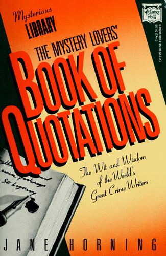 The Mystery Lover's Book of Quotations