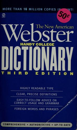 The New Handy College Dictionary.