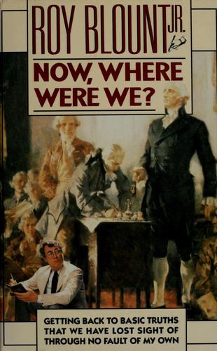 Now where were we?