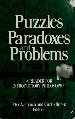 Puzzles, Paradoxes, and Problems